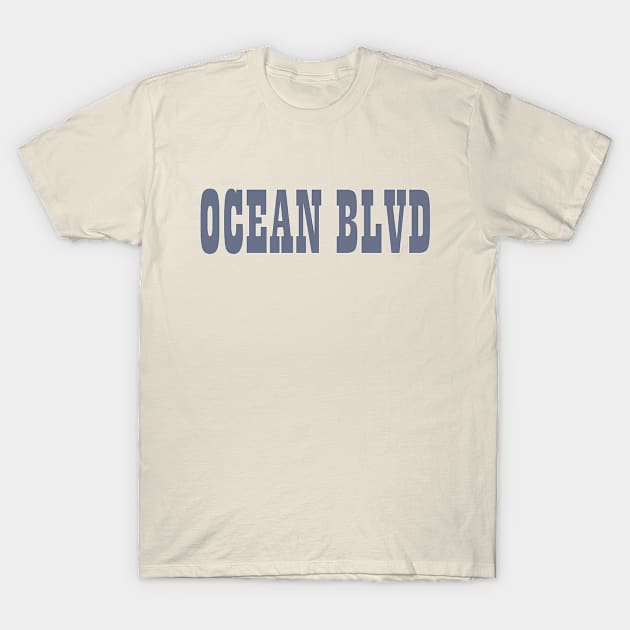 lana del rey - ocean blvd T-Shirt by Erin Smart